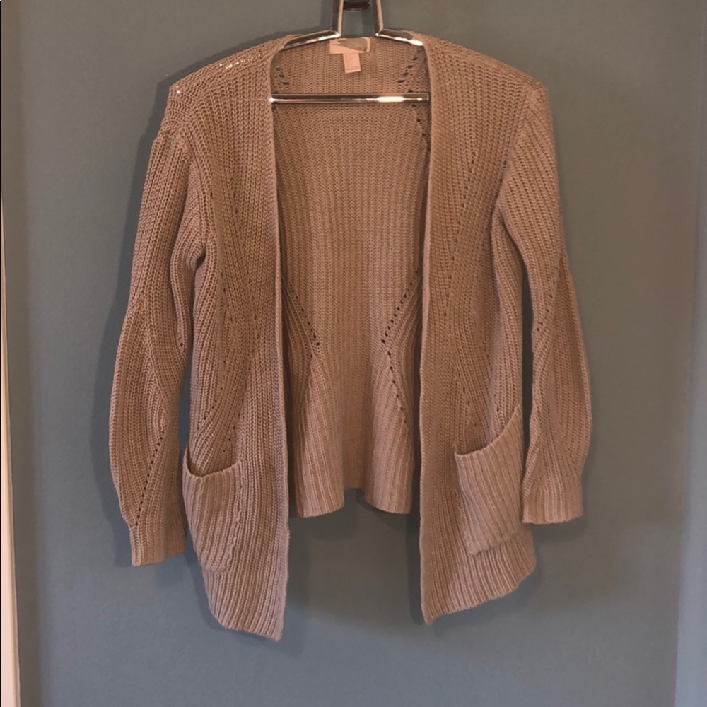 Forever 21 | Tan/brown cardigan with pockets | S